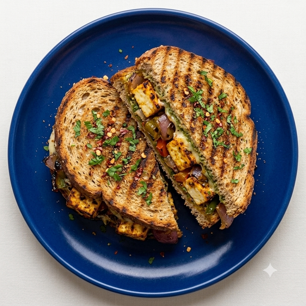 Paneer Tikka Sandwich